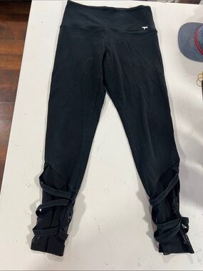 PINK Victoria's Secret Black Yoga Leggings